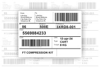 Danger label template