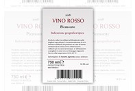 Этикетка бутылки масла