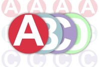 Круглые стикеры с логотипом