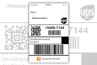 Naval shipments labels