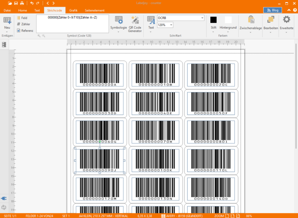 3) Hier sind Ihre Barcodes!    - Imgur